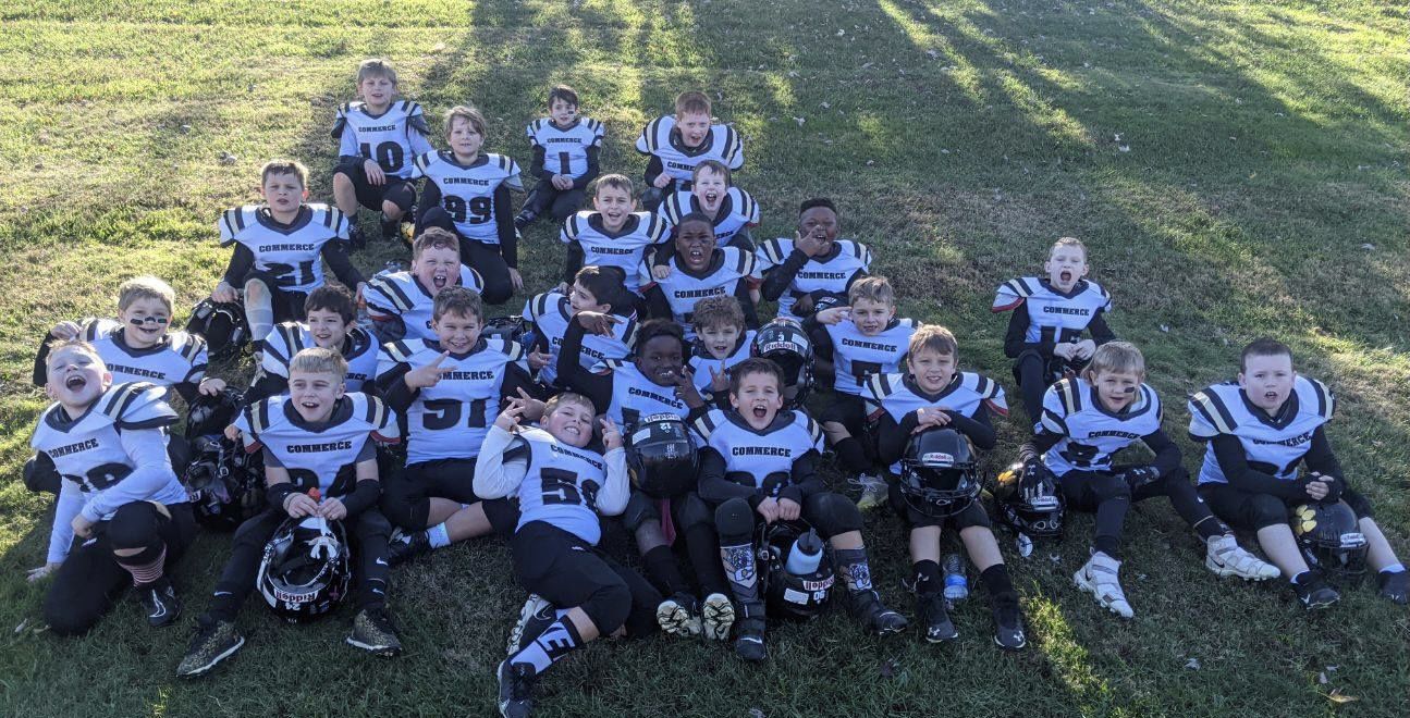 Commerce 7U football advances to Super Bowl